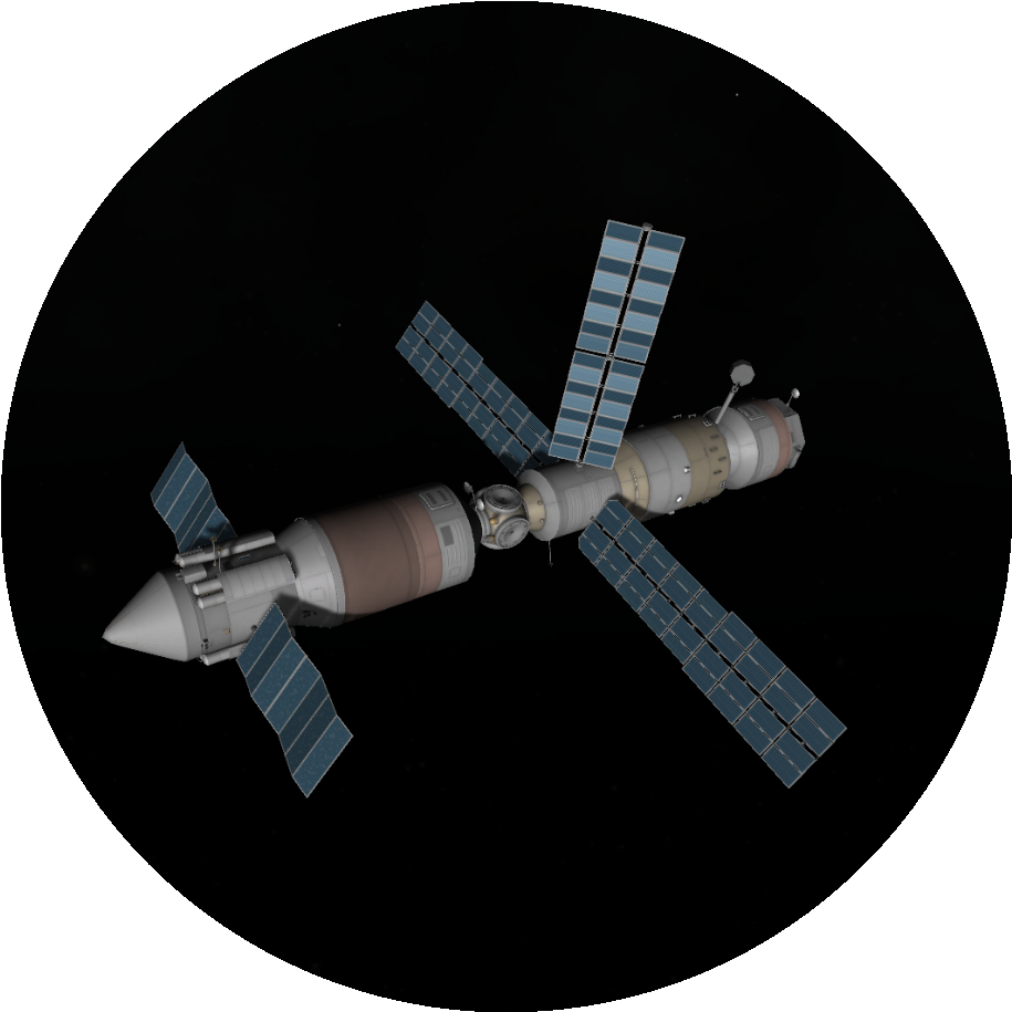 Itlhgcq - Space Station (915x915), Png Download