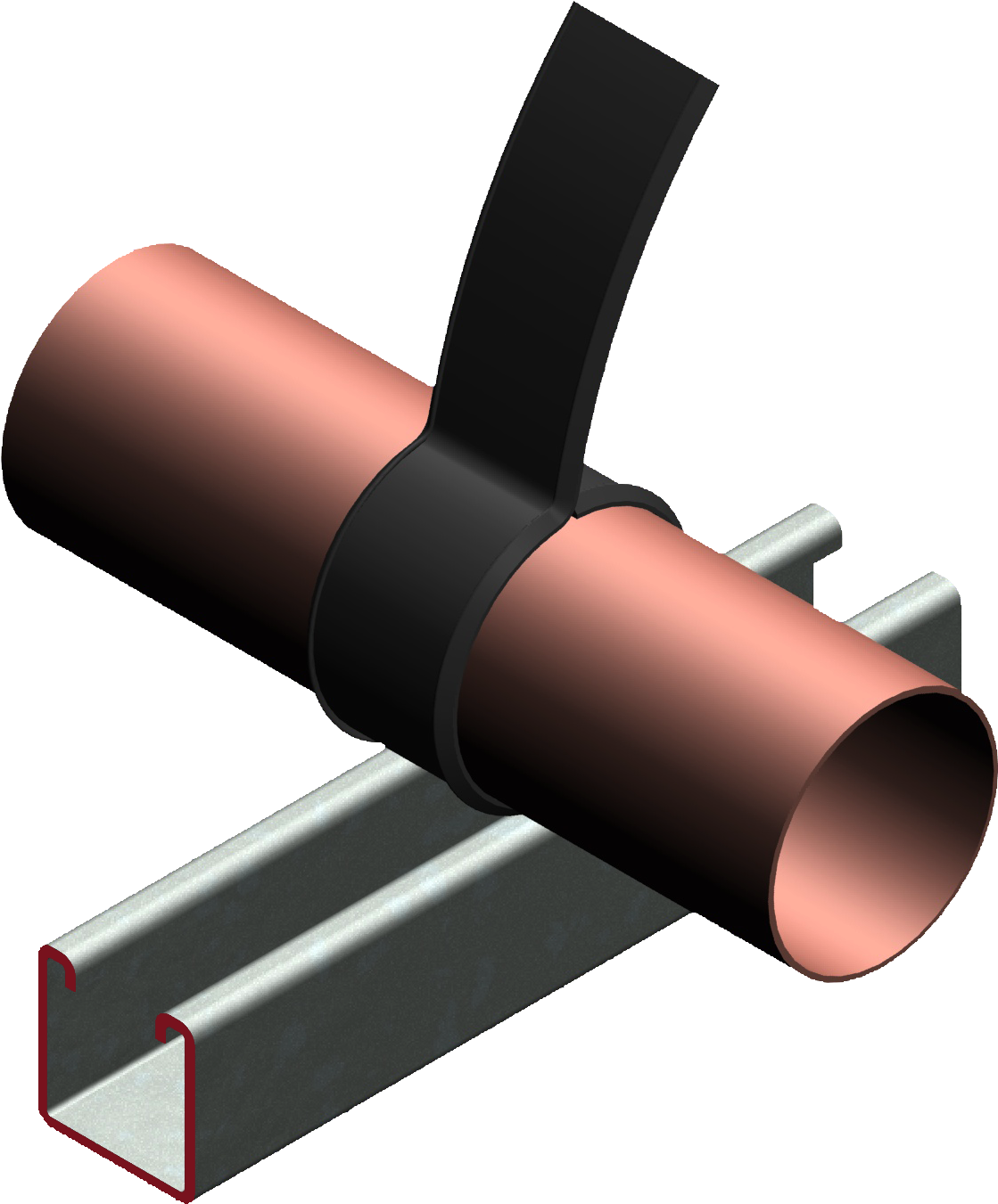 Binder Strip Tape - Spotting Scope (2613x1960), Png Download