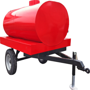 Tractor Water Tank Trailer Transport Tank Trailer - Tractor Water Tanker Png (350x350), Png Download