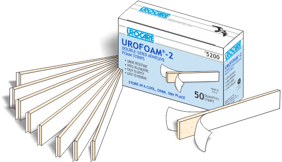 5200 - Double Sided Sticky Strips (599x324), Png Download