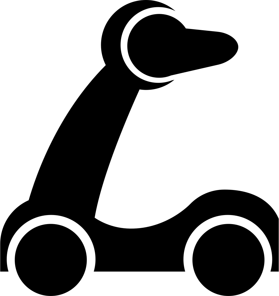 Baby Scooter Silhouette Comments - Самокат Иконка (924x980), Png Download