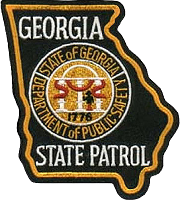 No - Georgia State Police Badge (360x399), Png Download