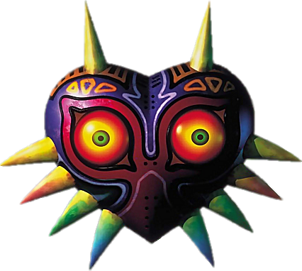 Majora's Mask - Majoras Mask (426x382), Png Download
