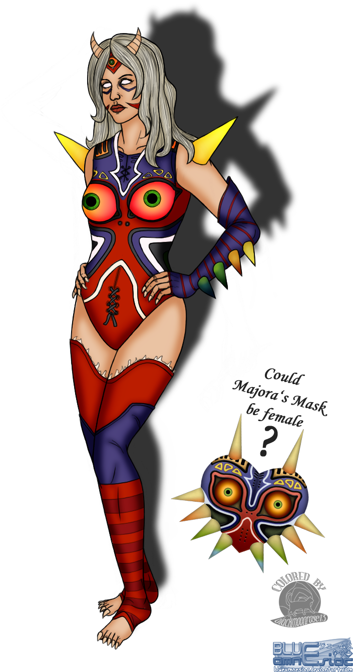 Lady Majora - Cartoon (800x1400), Png Download