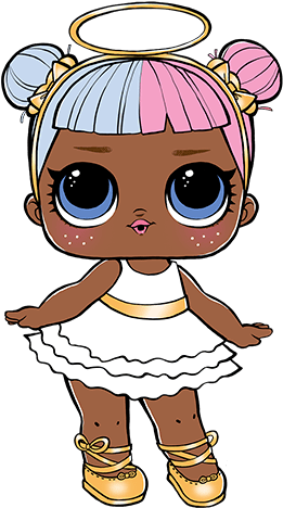 Lol Surprise Series 2 Tots 2 006 Sugar - Sugar The Lol Doll (403x550), Png Download