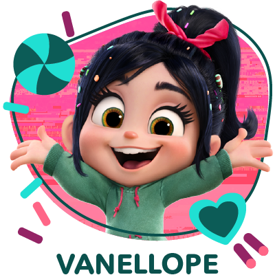 Vanellope Lol Disney (400x400), Png Download