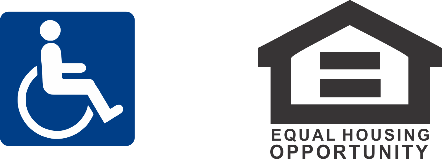 Equal Housing And Handicap Accessible - Fair Housing And Handicap Logo (1511x545), Png Download