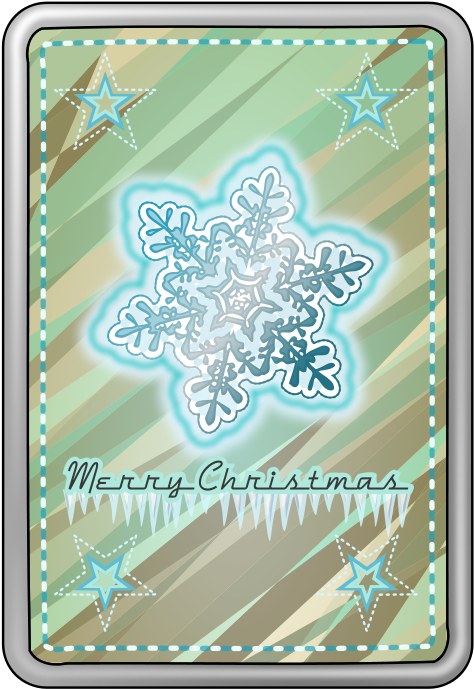 Free Xmas Card, Snowflake - Christmas Day (566x800), Png Download