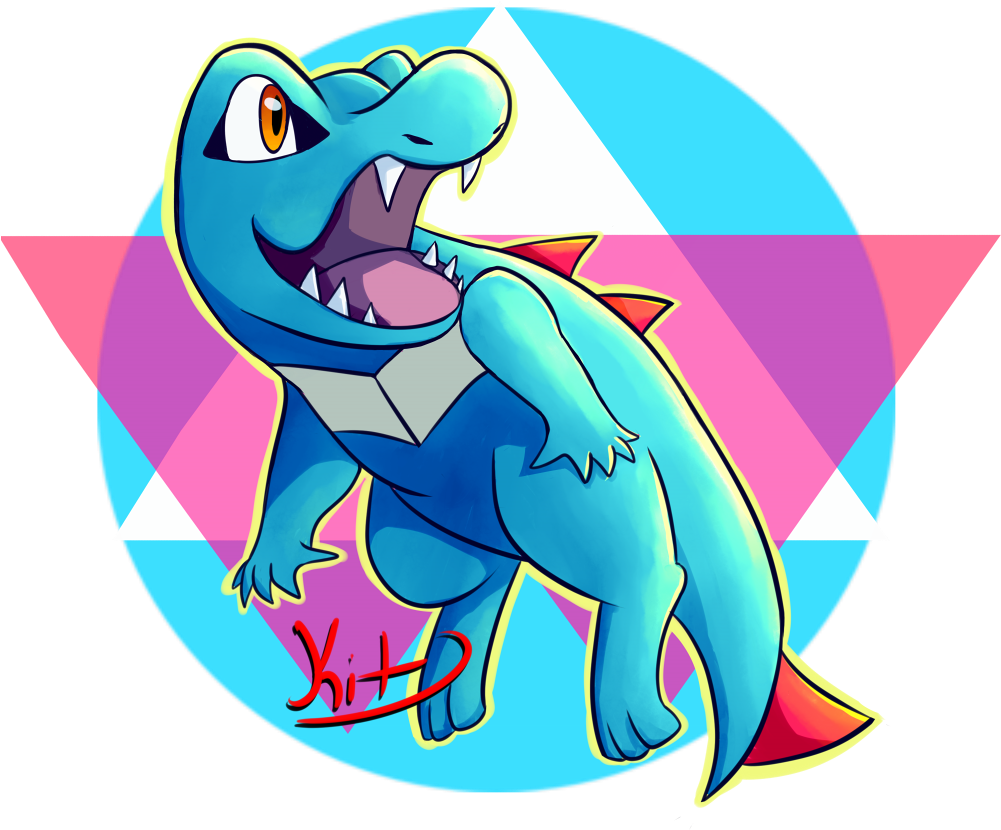 Totodile (1000x1000), Png Download