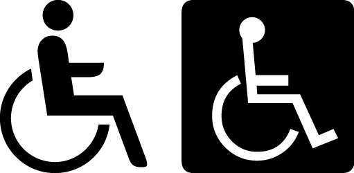 Carte Stationnement Handicapé Pdf (511x250), Png Download