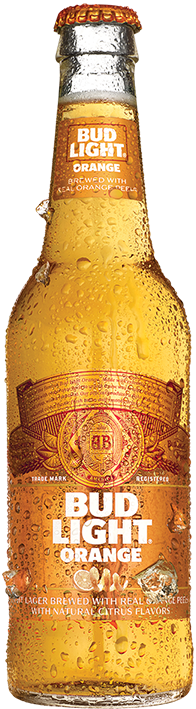 Bud Light Orange - Bud Light Lime Orange (196x709), Png Download