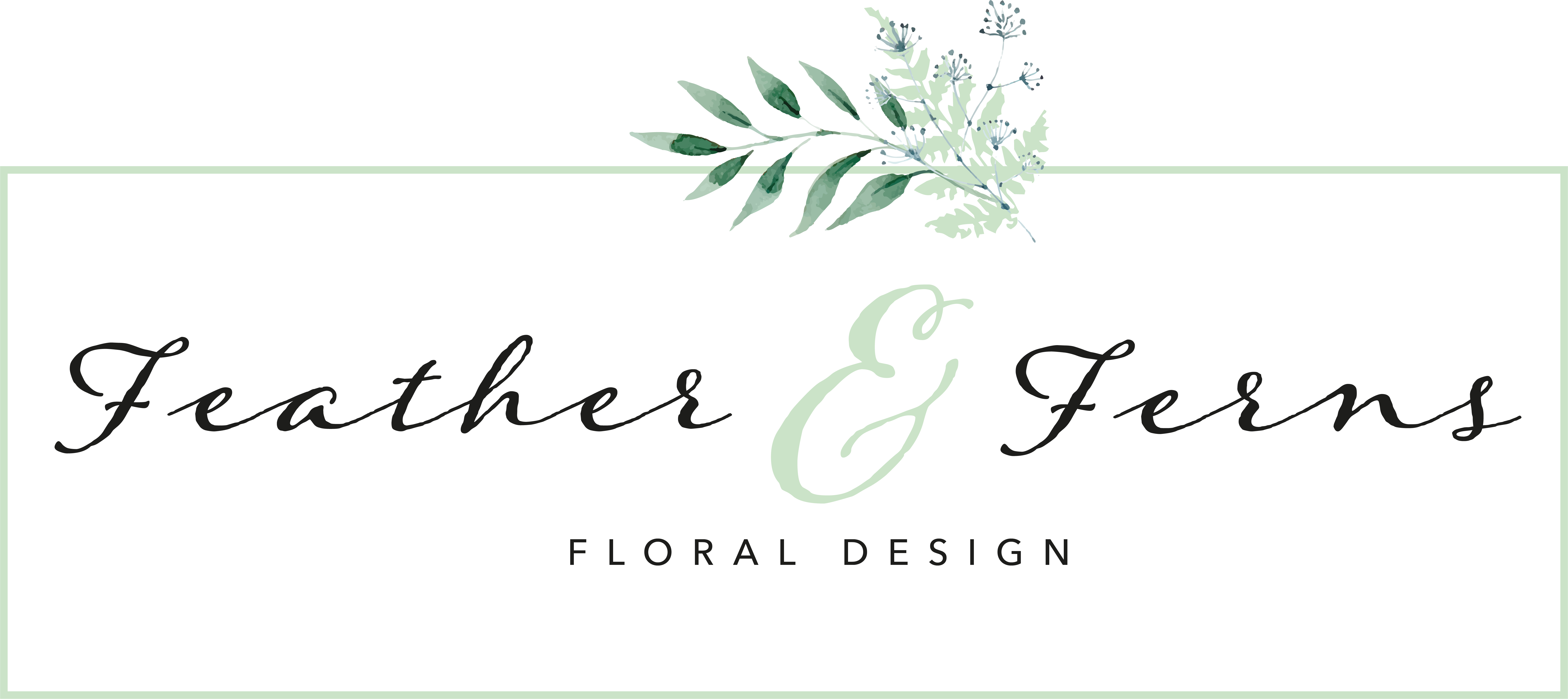 Home - Floral Leaf Logo Design (7028x3137), Png Download