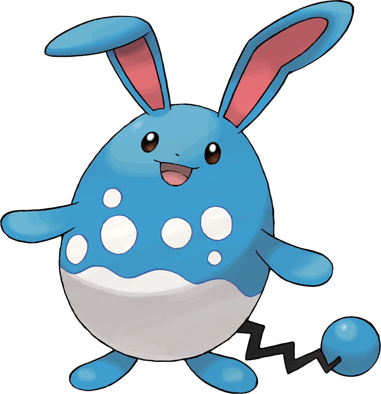 Azumarill - Pokemon Azumarill Png (1200x1200), Png Download