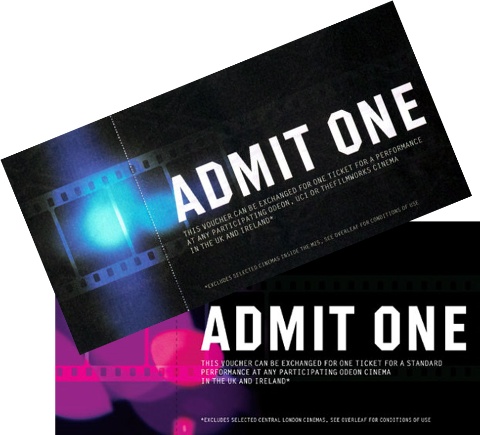 Save 40% On Cinema Tickets - Odeon Cinema Tickets (971x880), Png Download
