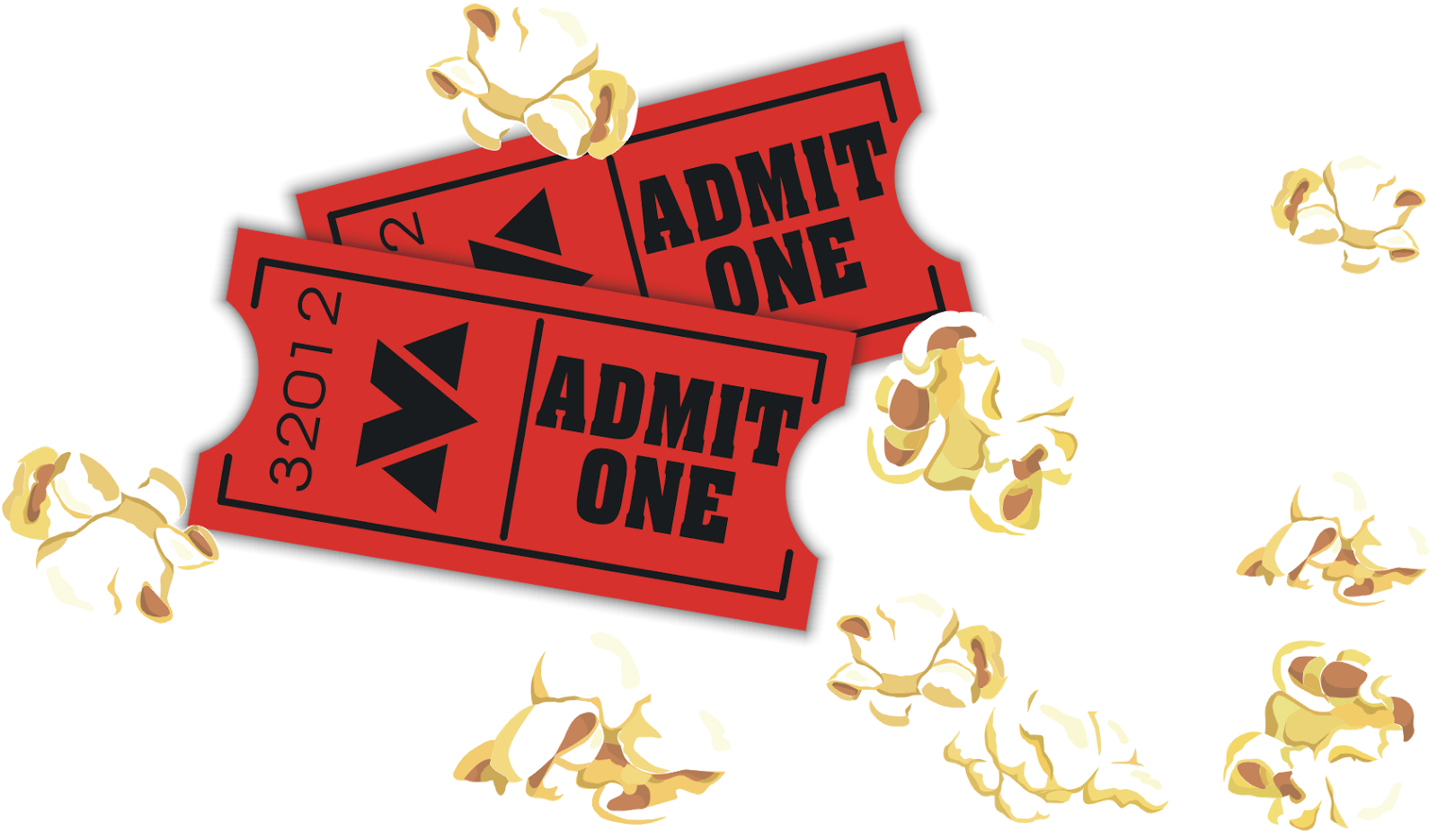 Clip Art Library Library Emergency Dental Service Milton - Popcorn Movie Ticket Png (1600x935), Png Download