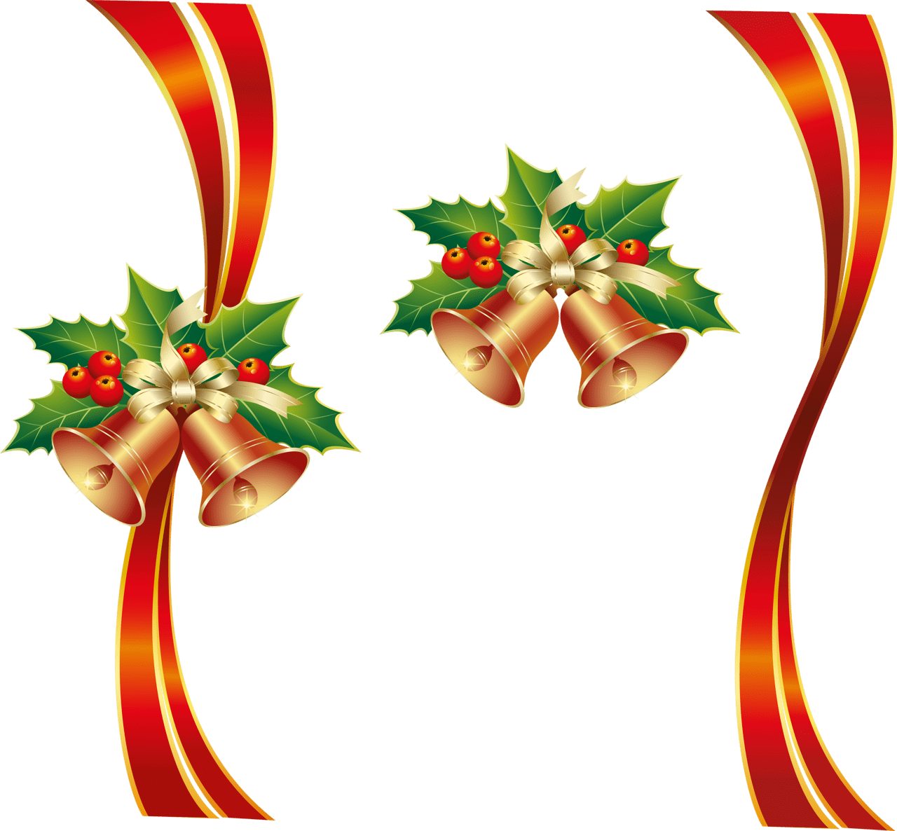 Christmas Ribbon Transparent Background \] (1280x1186), Png Download