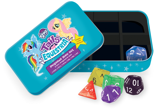 My Little Pony Tails Of Equestria Rpg: Pegasus Dice (550x418), Png Download