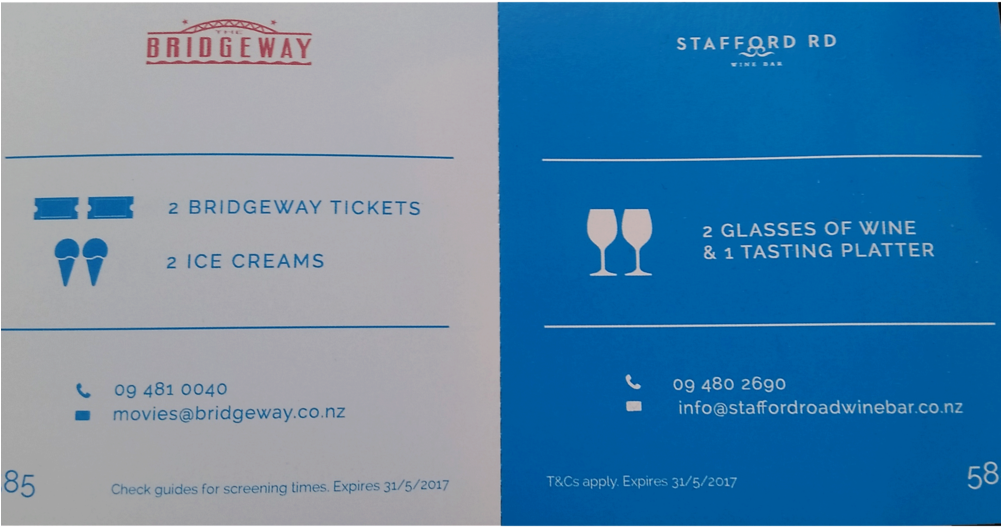 Bridgeway Movie Deal Ticket (1000x1000), Png Download