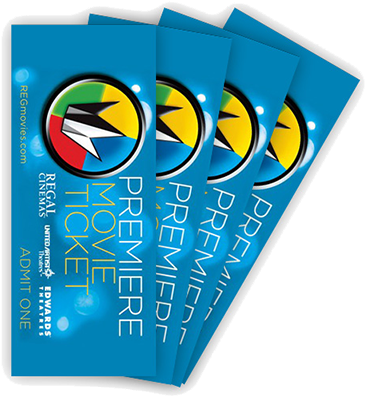 Regal Movie Ticket - Regal-2 For - 2 X (400x400), Png Download