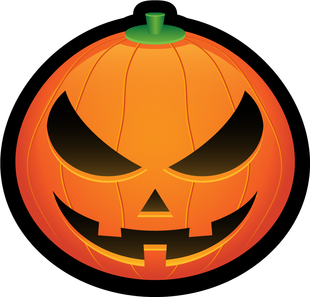 Halloween Vector Library - Jack O Lantern Icon (1024x1024), Png Download
