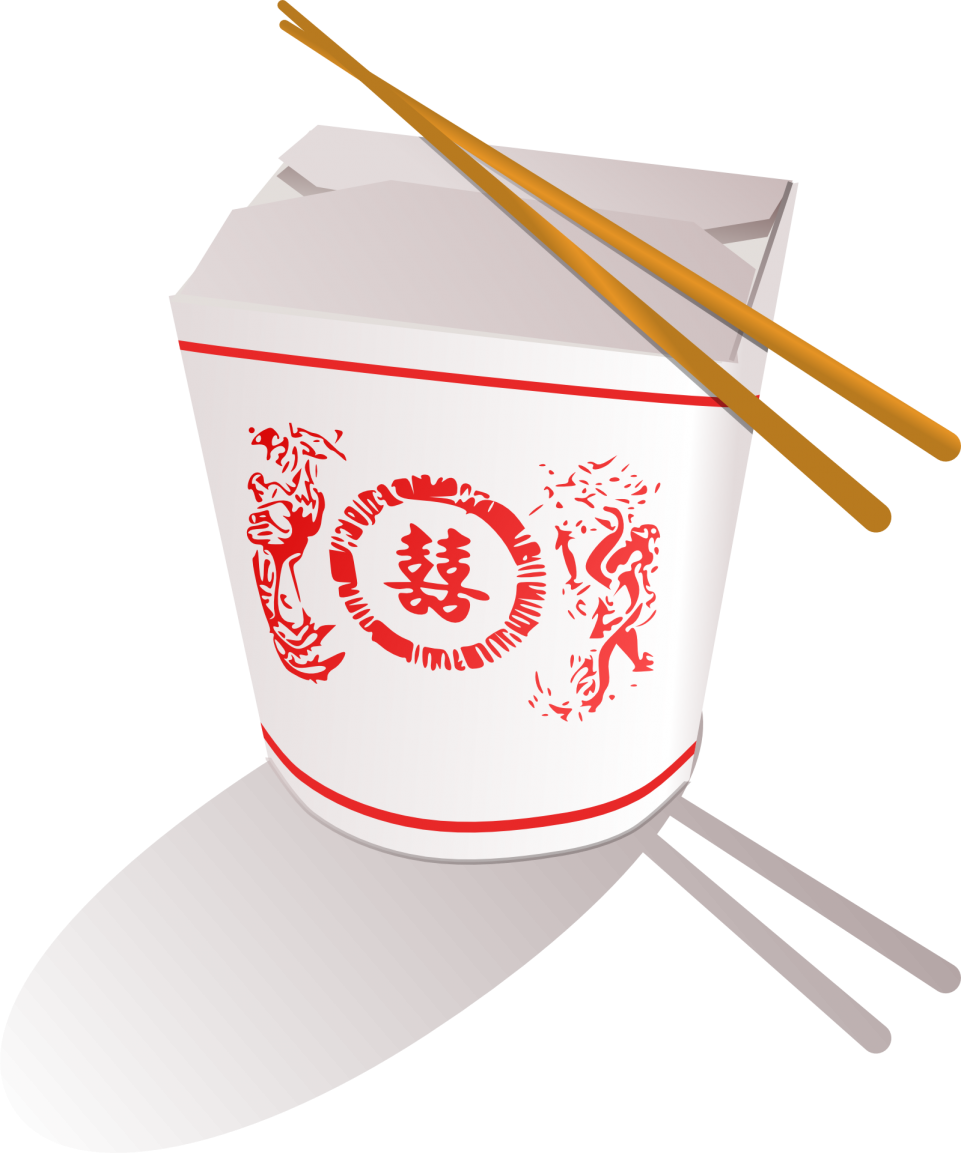 Food Clipart, Food Containers, China, Chinese Fast - Free Food Clip Art Chinese (533x640), Png Download