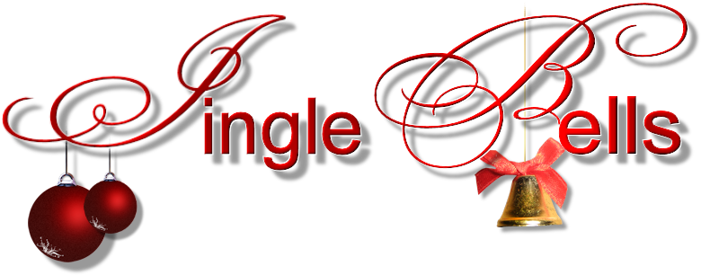 Jingle Bells Transparent Background (819x330), Png Download