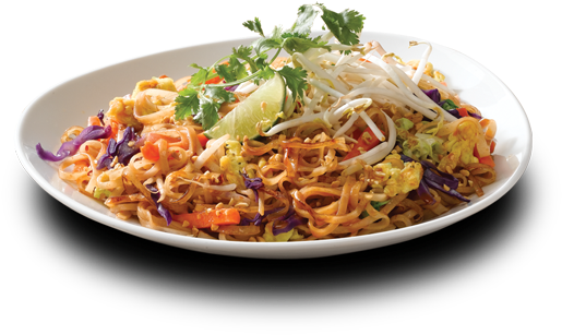 Asian Noodles Png Image - Pad Thai Noodles Png (536x374), Png Download