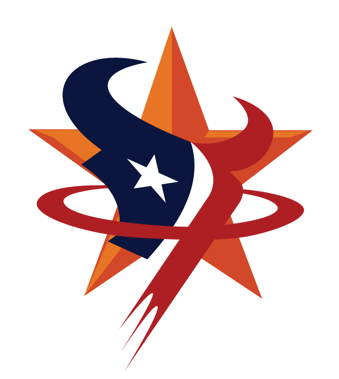 Houston Gang Misusing The Texans Logo - Houston Texans And Astros (677x756), Png Download