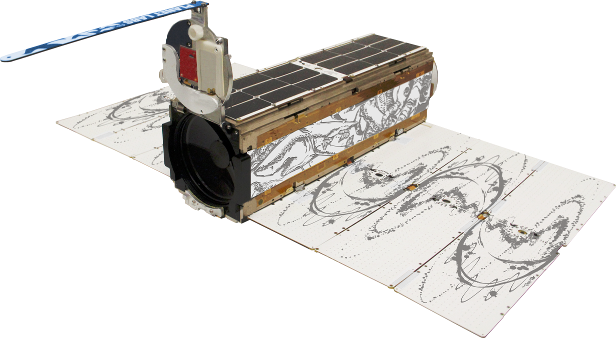 Planet Labs - Dove Satellite (1230x676), Png Download