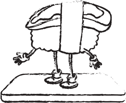 Cartoon Sushi Rice Wrap Food Chinese - Food (550x550), Png Download