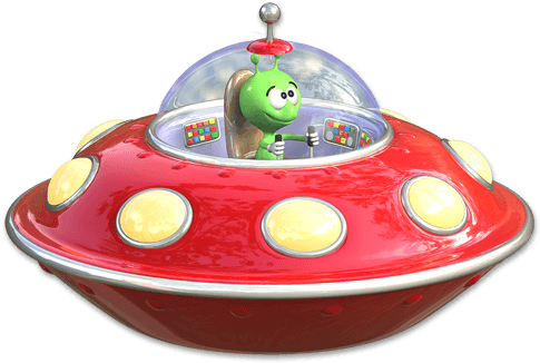 Stickers For Kids - Soucoupe Volante Png Sans Fond (500x500), Png Download