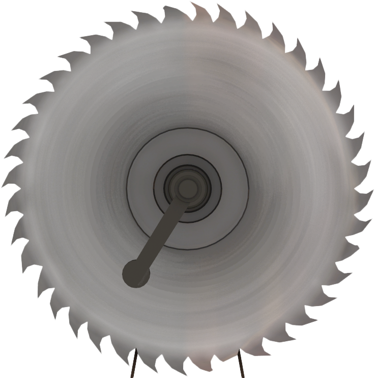 Sawblade - Super Meat Boy Saw Blade (737x741), Png Download
