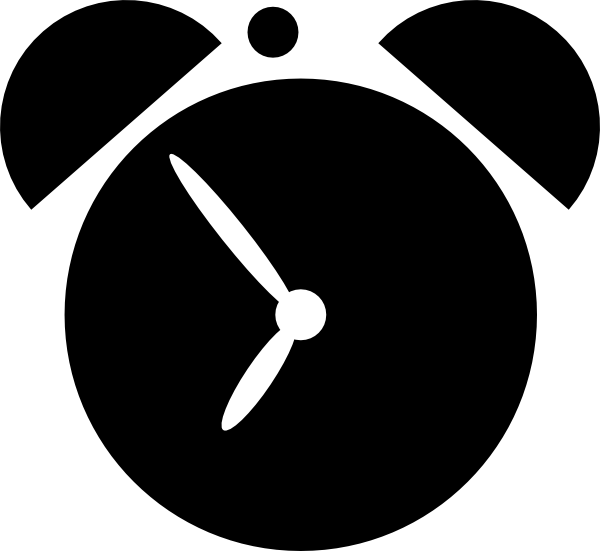 Alarm Cliparts - Alarm Clock Clip Art (600x551), Png Download