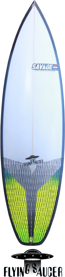 Image Of Flying Saucer - Surfboard (1000x1000), Png Download