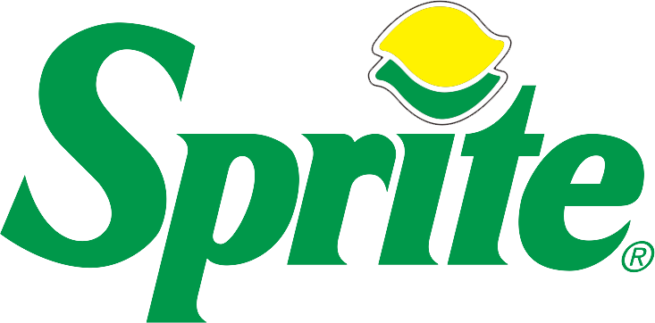 Sprite Logo 1989 - Sprite Logo Black And White (733x362), Png Download