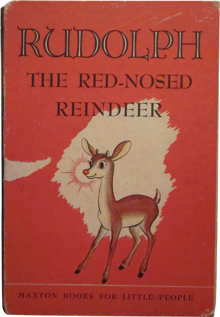 Rudolph The Red-nosed Reindeer 1947 Edition Hard Back - Rudolph (1080x1080), Png Download