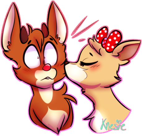 “i Think You're Cute ” - Cartoon (500x478), Png Download