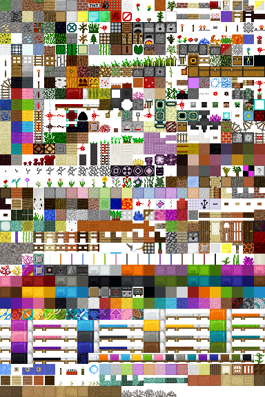 Blockcss - Minecraft Terrain Png 1.0 0 (384x576), Png Download