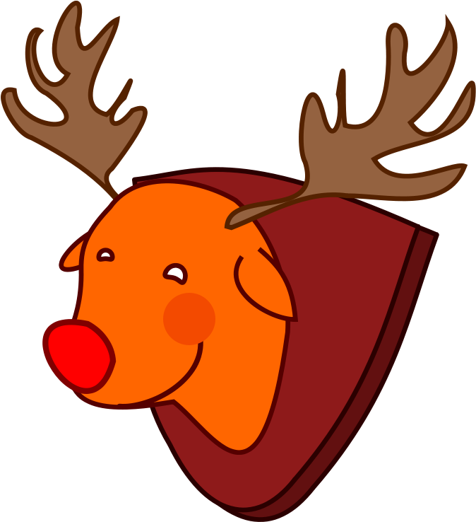 Free Vector Rudolph - Rudolph (800x800), Png Download