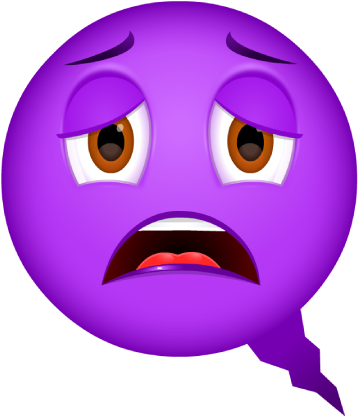 Scared - Cartoon (500x500), Png Download