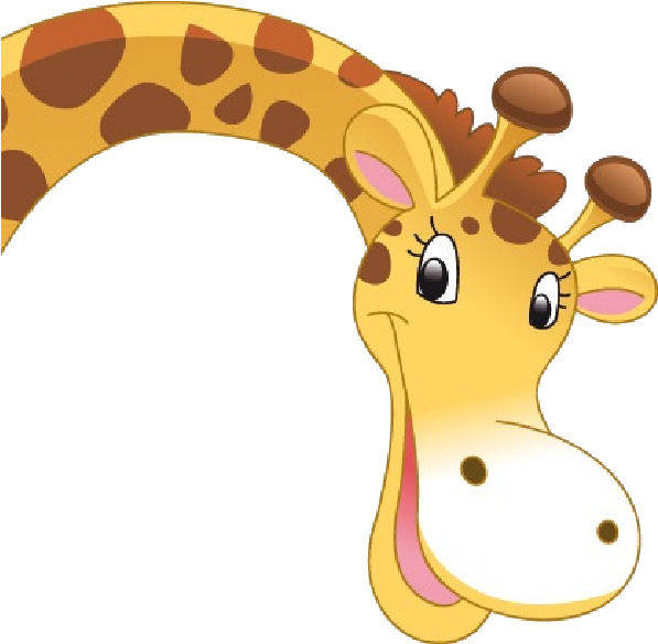 18beautiful Giraffes Clipart - Giraffe Clipart (600x600), Png Download