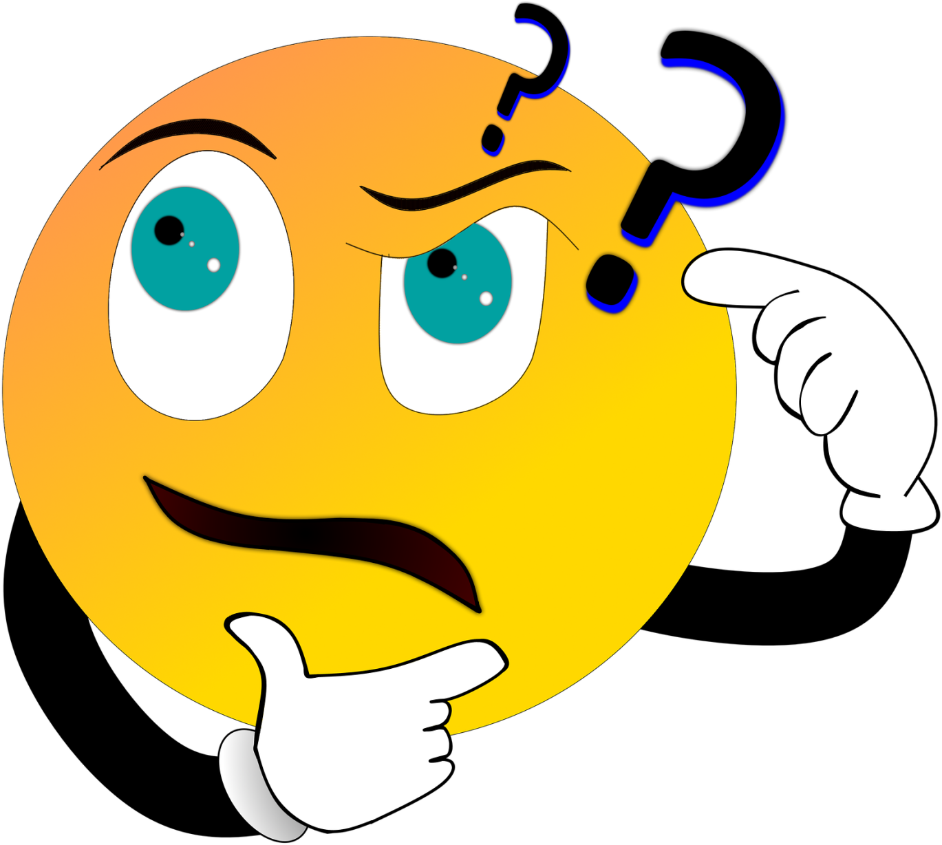 Question Emoji Question Emoji Png (1670x1241), Png Download