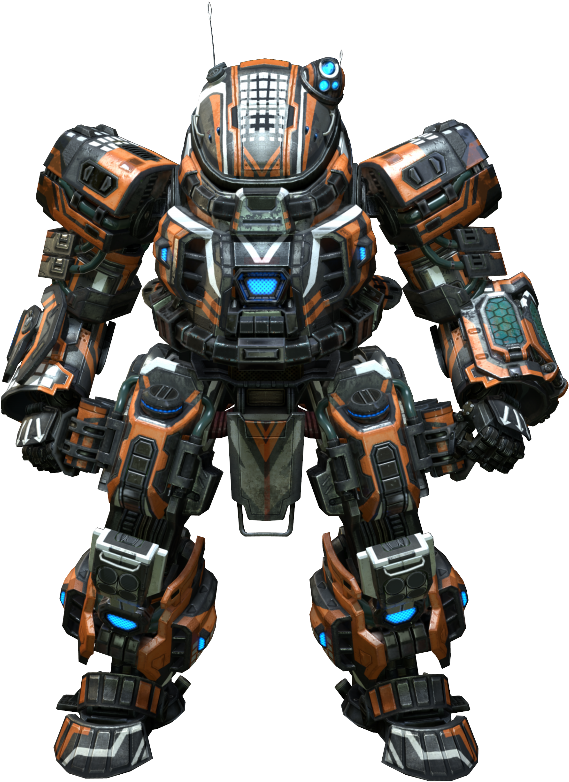 Ogre Vanguard Tier 2 - Titanfall Assault Core Ogre (640x959), Png Download