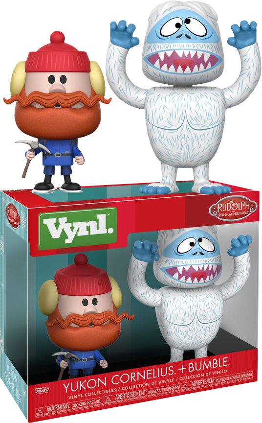 Rudolph - Funko Vynl. Rudolph - Bumbles & Yukon Cornelius (536x864), Png Download