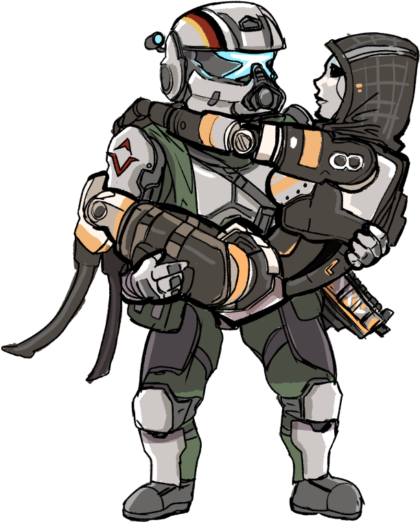 5yawaba - Titanfall 2 Ash Fanart (745x800), Png Download