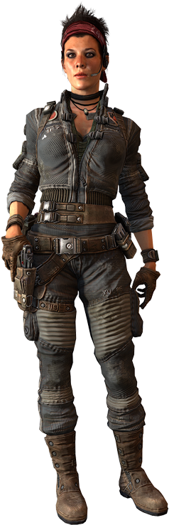 Web Sarah 0 - Titanfall Imc Militia (743x743), Png Download