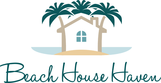 Beach House Haven - Design (544x282), Png Download