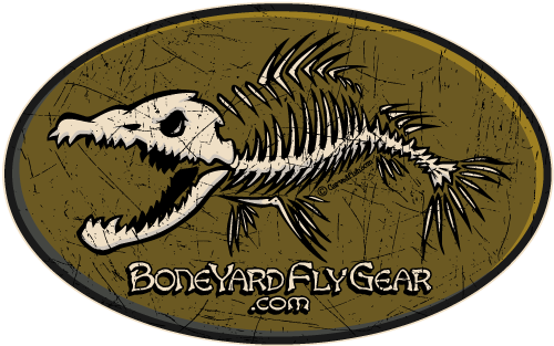 Creative Products For Fly Fishers And Fly Fishing Retailers - Fishing Decals (500x313), Png Download