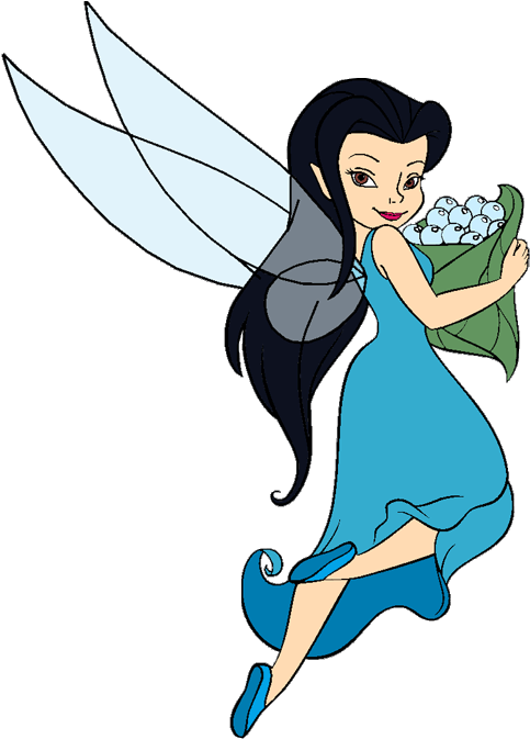Disney Fairies' Silvermist Clip Art Disney Clip Art - Disney Fairies Clipart (500x672), Png Download