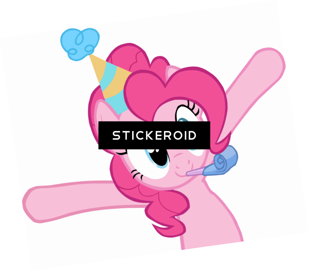 Pinkie Pie Mlp - Pinkie Pie Party Card (995x871), Png Download